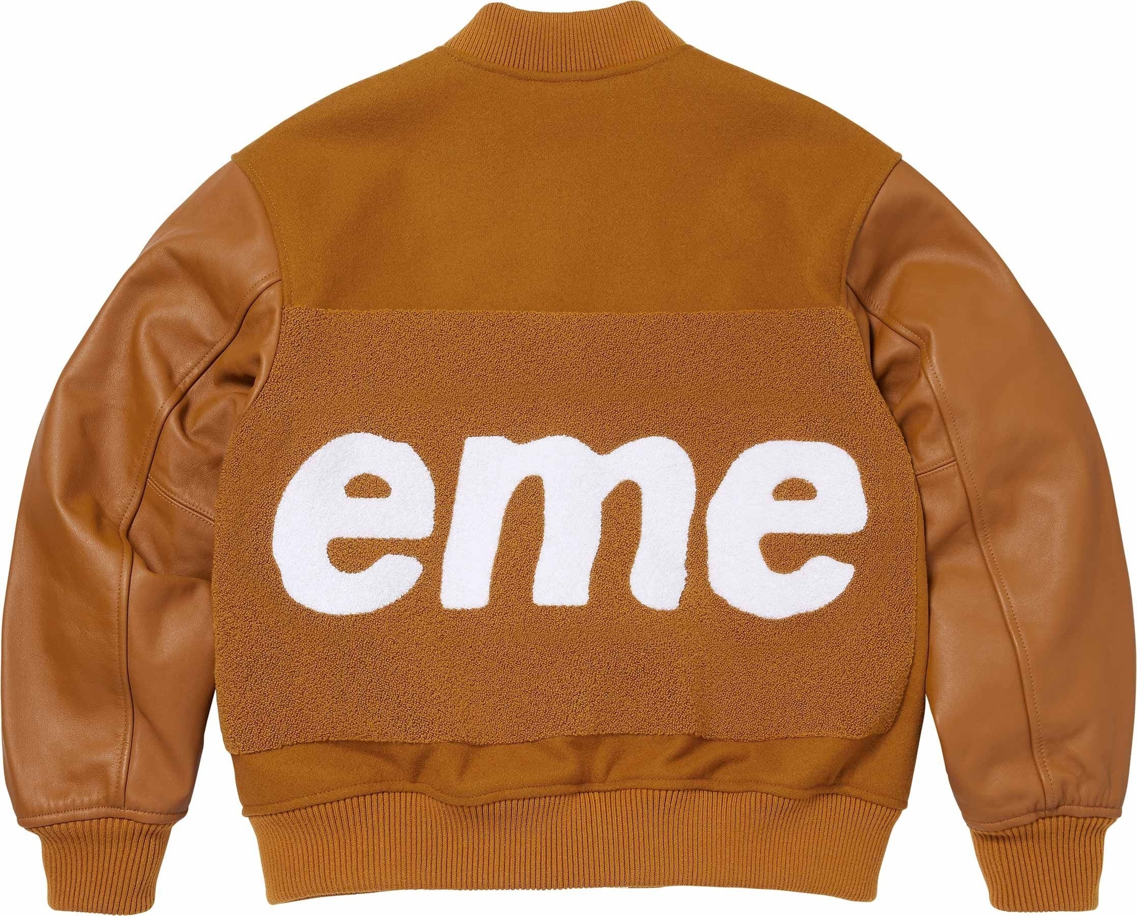 Big Logo Chenille Varsity Jacket view 19